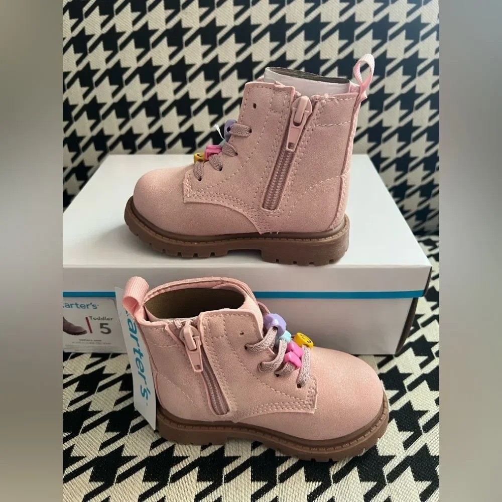 Carter's Beatris Toddler Girls Casual Ankle Boots- Size 5